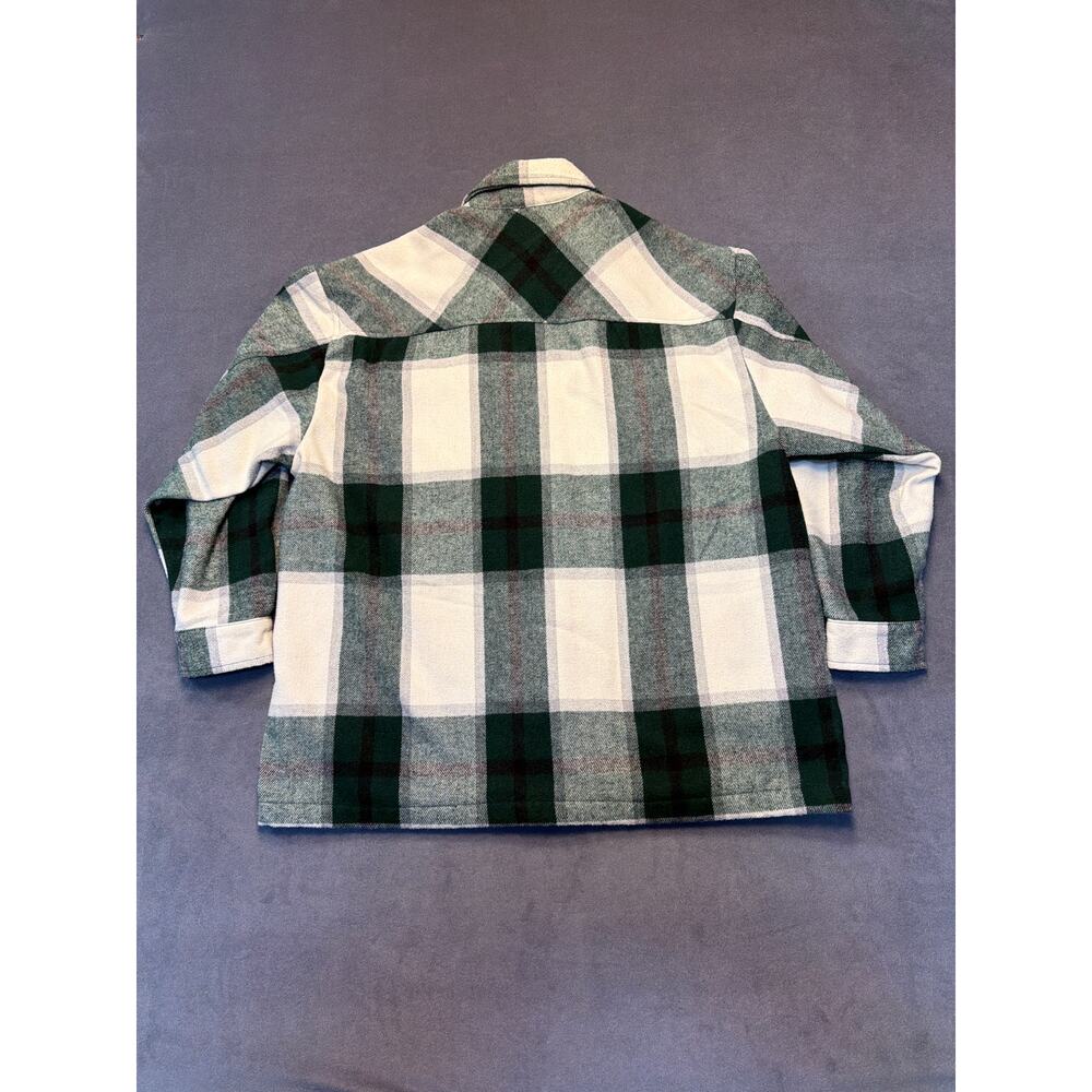 HFX Women's Button Down Front Pocket Shirt Jacket Green Size Med - Picture 8 of 8